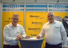 Georg Ressle and Detlef Hansel from ETISYS Etikettierlösungen GmbH.